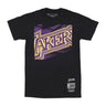 Mitchell & Ness, Maglietta Uomo Nba Big Face 7.0 Tee Loslak, Black