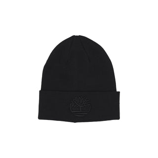 Timberland, Cappello Uomo Tonal 3d Embroidery Beanie, Black