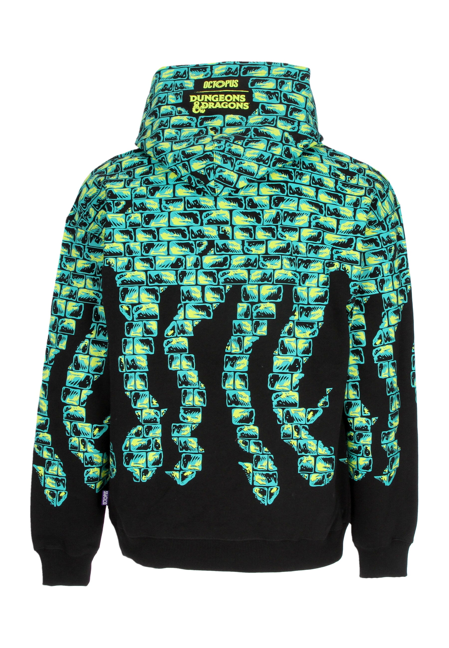 Felpa Cappuccio Uomo Beholder Hoodie X Dungeons& Dragons Black