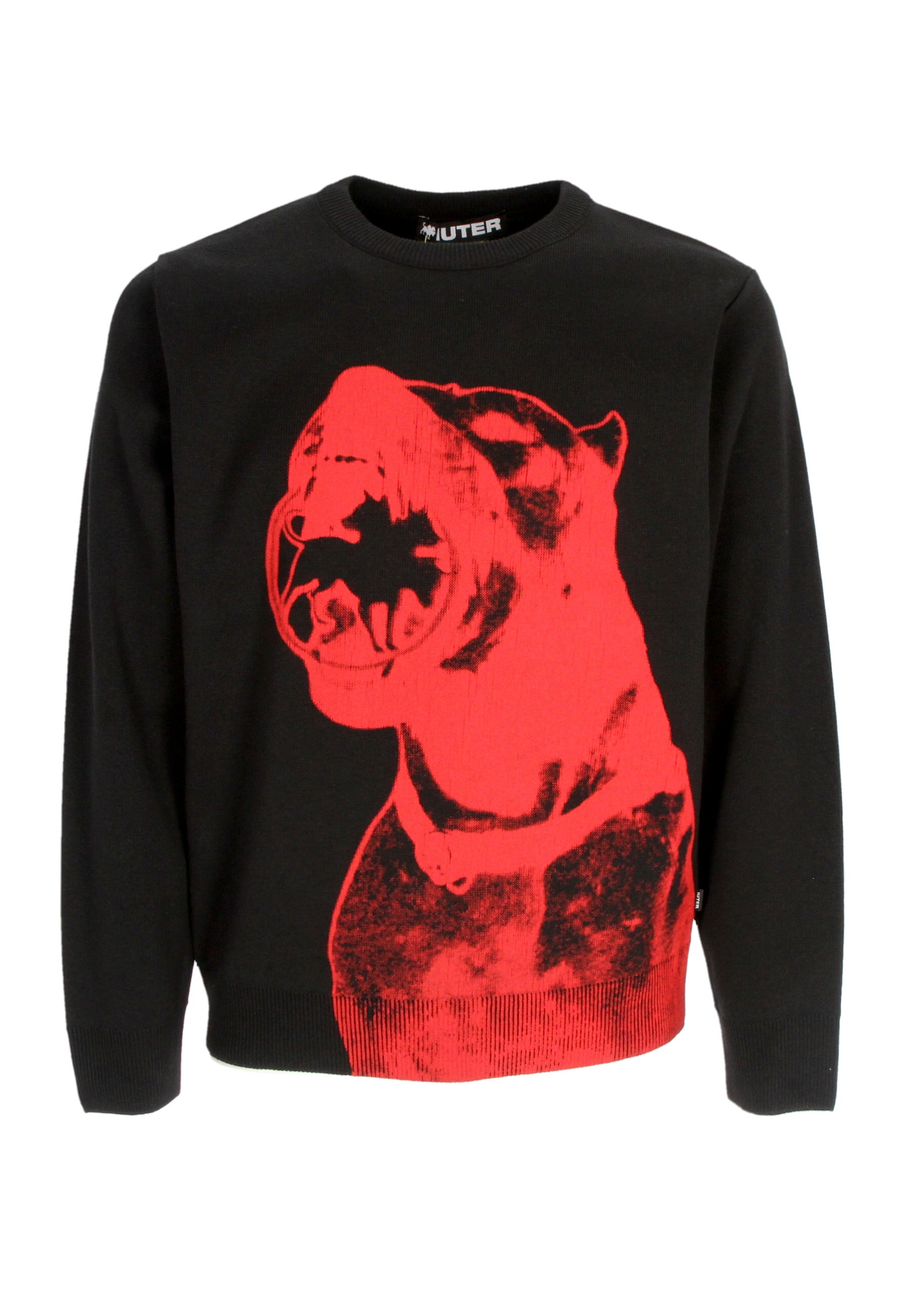 Maglione Uomo Dogo Breed Knitted Jumper X Club Dogo Black