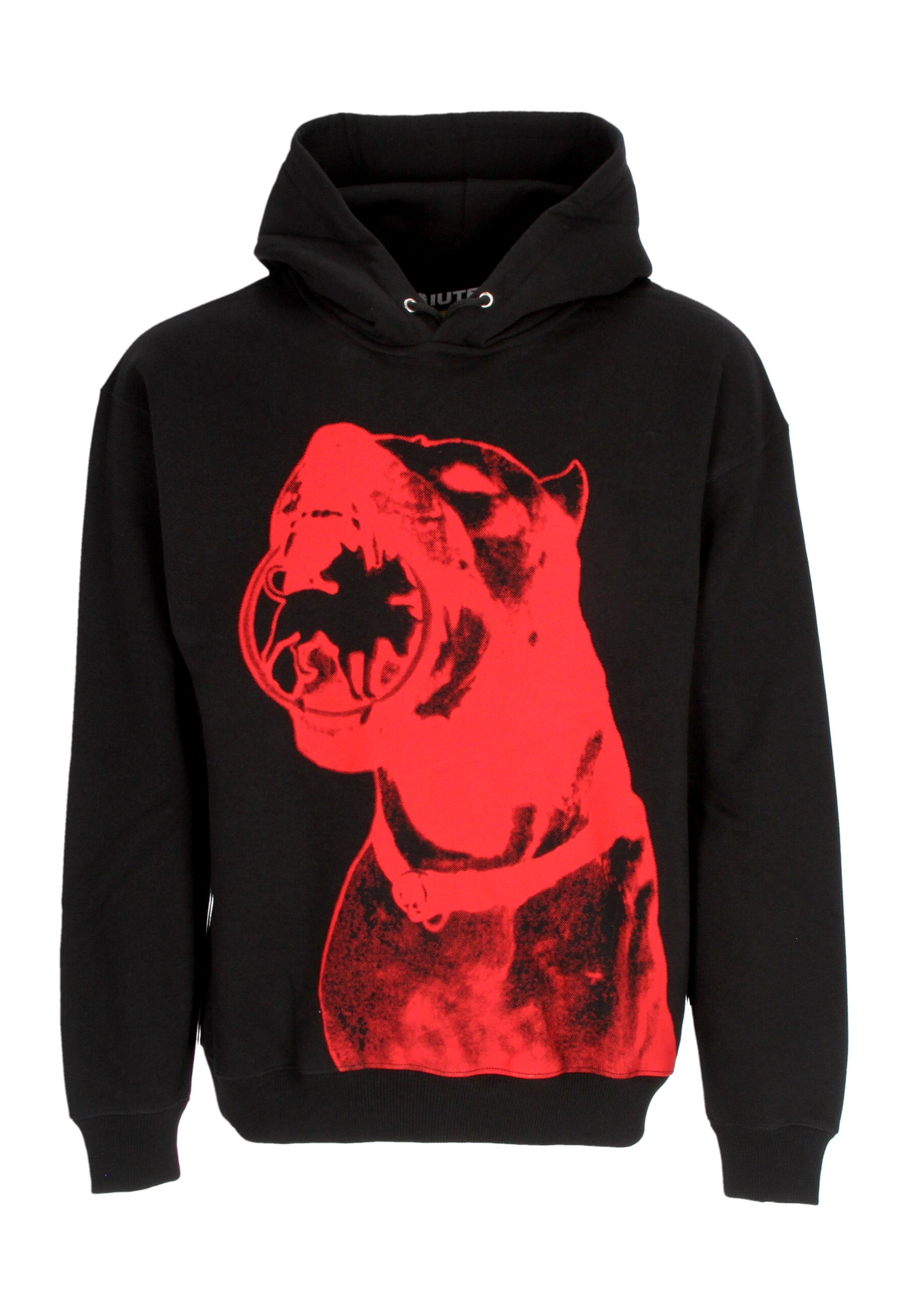 Felpa Cappuccio Uomo Dogo Breed Hoodie X Club Dogo Black