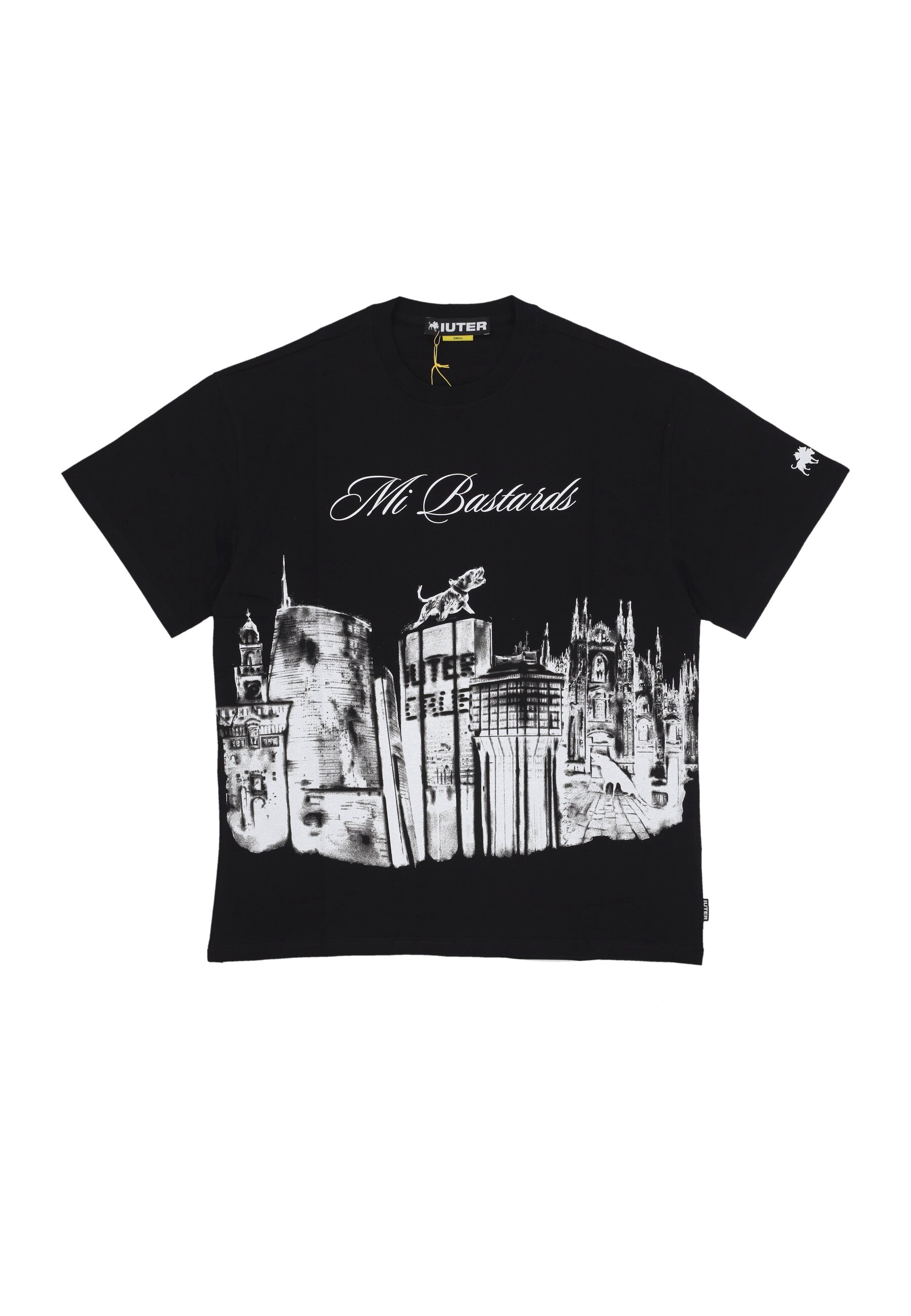 Maglietta Uomo Skyline Tee X Club Dogo Black