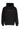 Felpa Cappuccio Uomo Outline Logo Hoodie Black