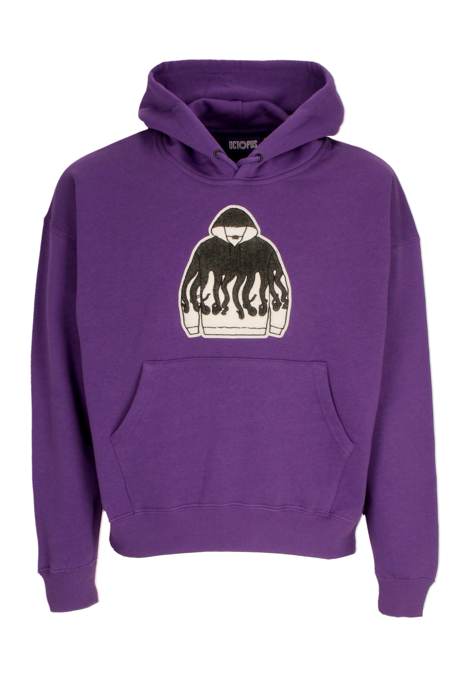 Felpa Cappuccio Uomo Iconic Hoodie Purple