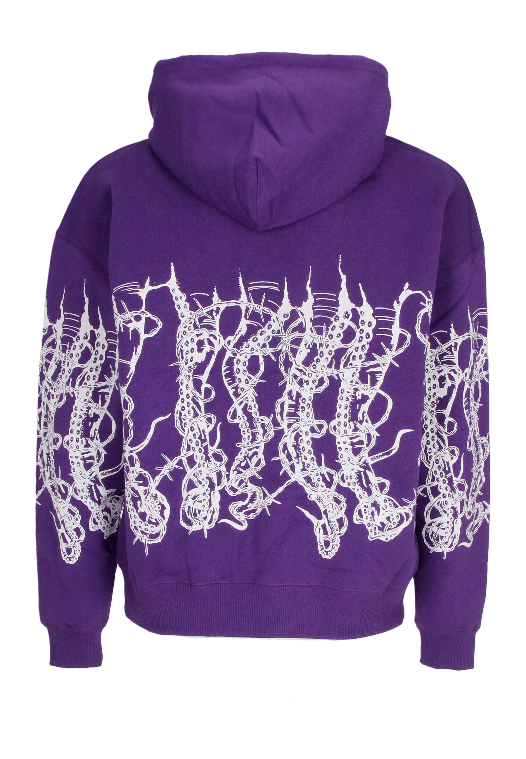 Felpa Cappuccio Uomo Barbed Wire Hoodie Purple