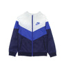 Nike, Giacca A Vento Ragazzo Windrunner Jacket Hd Gx Qs, White/game Royal/blue Void/game Royal