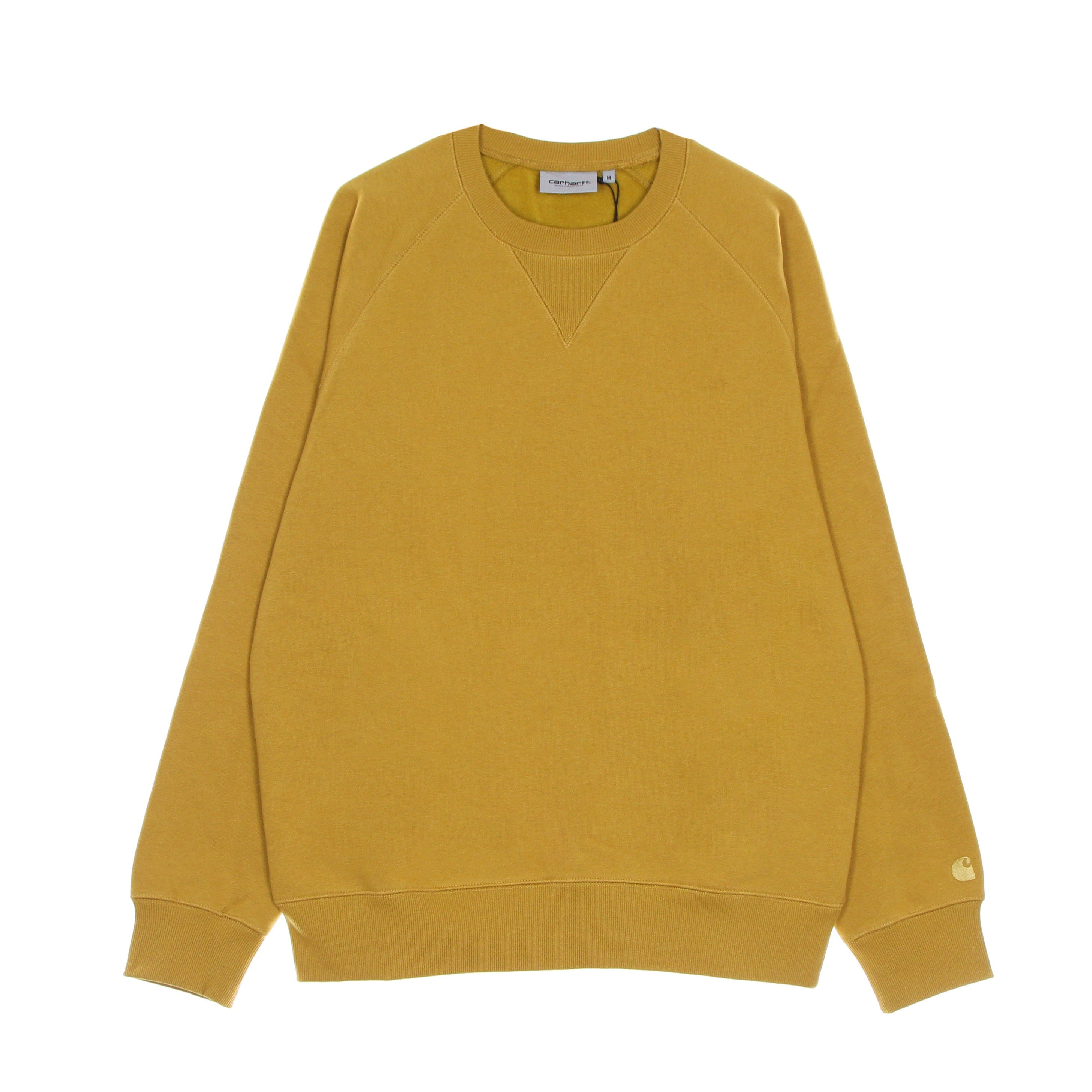 Felpa Girocollo Uomo Chase Sweatshirt Helios/gold