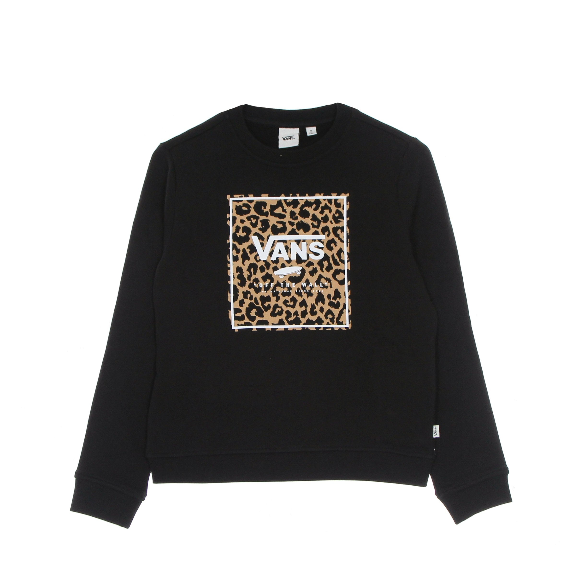 Highlum Sweet Girl Leopard Box Crew Black