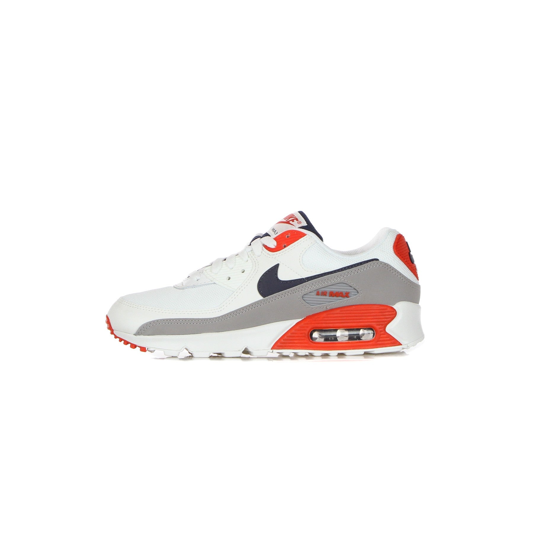 Air Max 90 Summit White/thunder Blue/cement Gray Men's Low Shoe