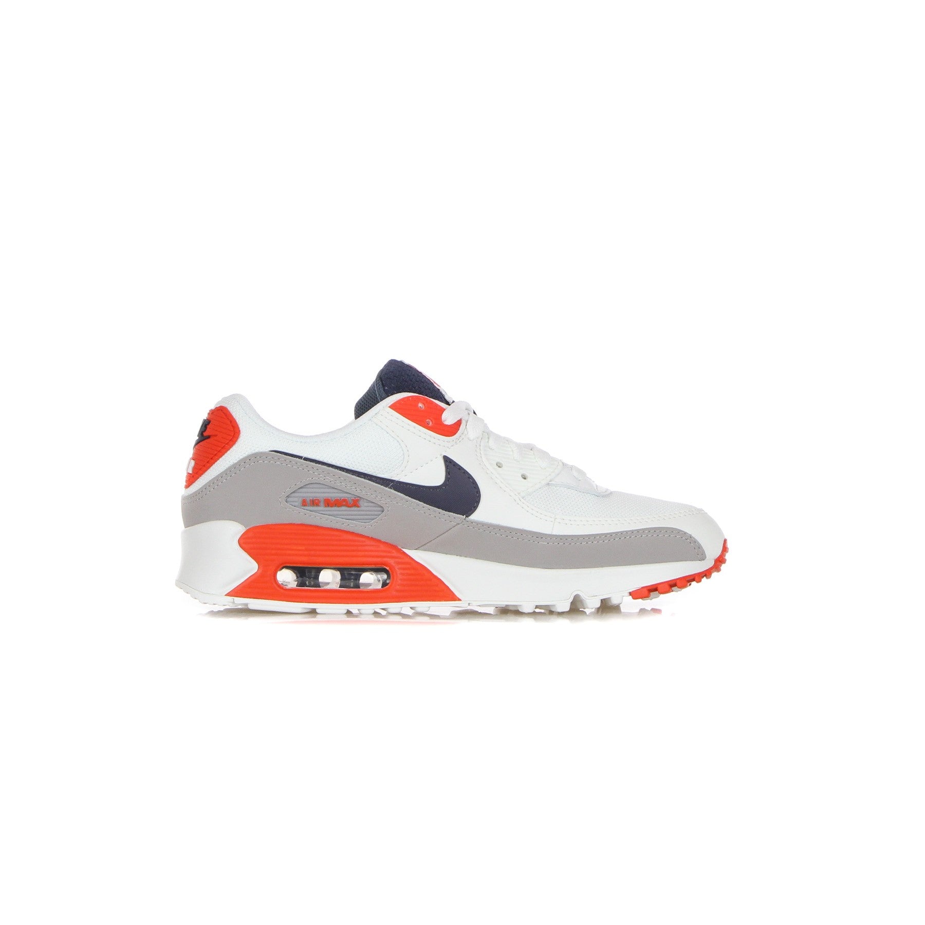 Air Max 90 Summit White/thunder Blue/cement Gray Men's Low Shoe