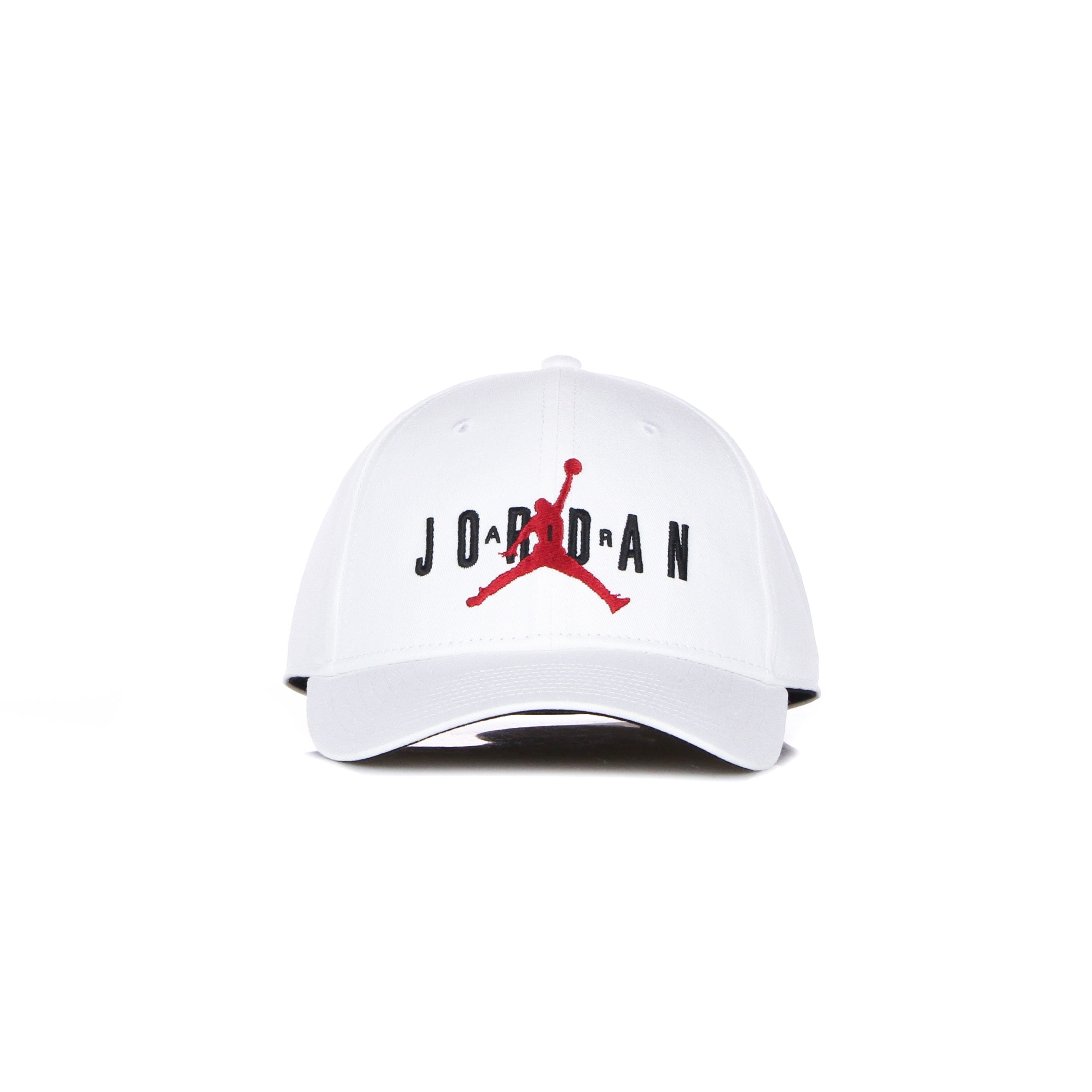 Visier Visier Curva Men Jordan Jumpman Legacy91 Air blanc / blanc / blanc / noir / gym rouge