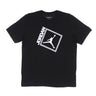 Jordan, Maglietta Uomo Jumpman Box Short-sleeve Tee Crew, Black/white