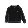 Nike, Felpa Cappuccio Zip Ragazza Therma Winterized, Black/dk Smoke Grey