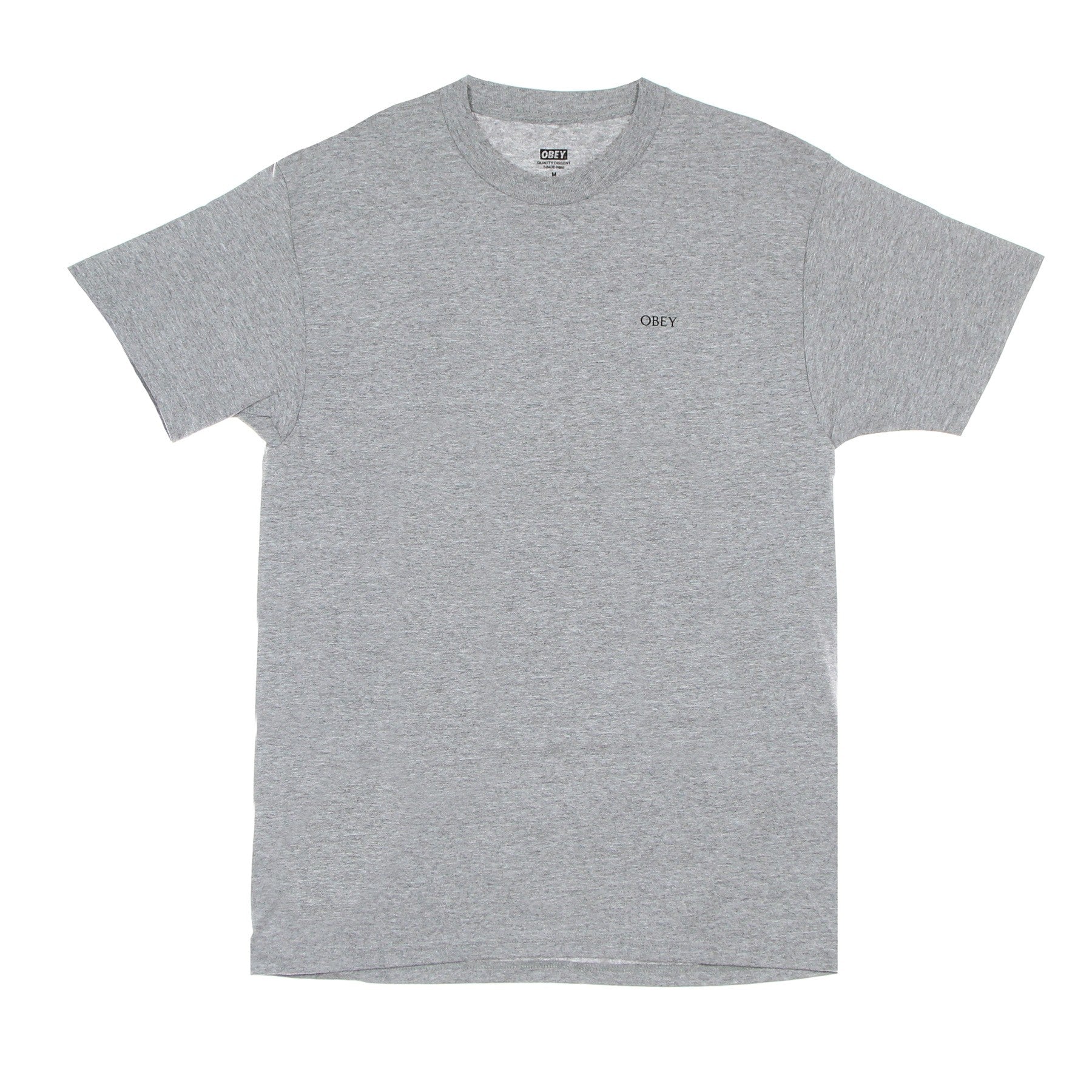 Obey, Maglietta Uomo Big Brother Classic Tee, Heather Grey