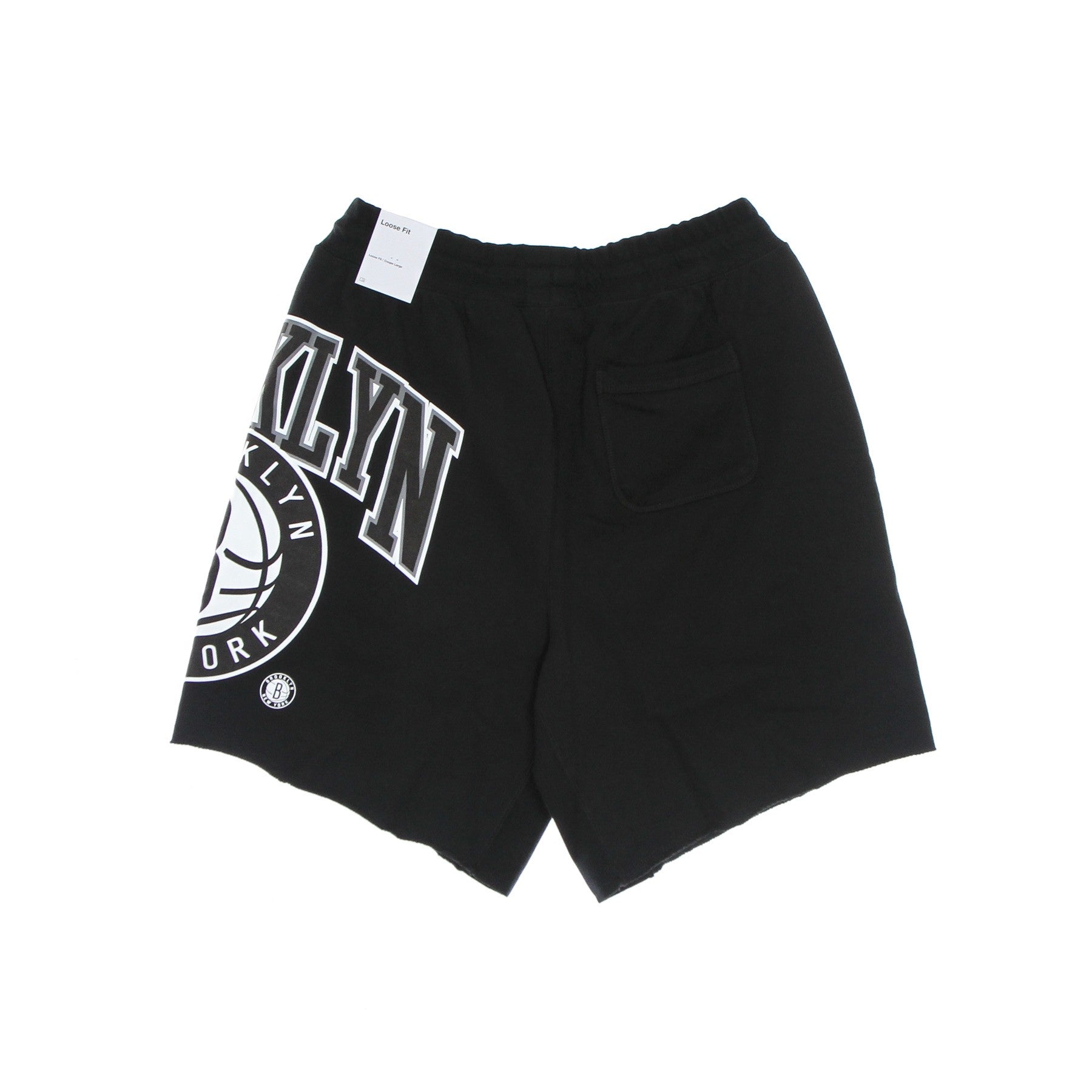 Nike Nba, Pantalone Corto Tuta Uomo Nba Short Fleece Courtside 75 Bronet, 