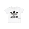 Adidas, Maglietta Bambino Trefoil Tee, White/black