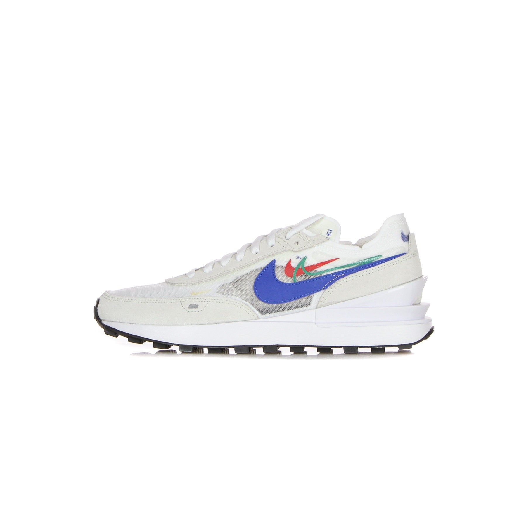 Nike, Scarpa Bassa Uomo Waffle One, White/game Royal/sail/university Red