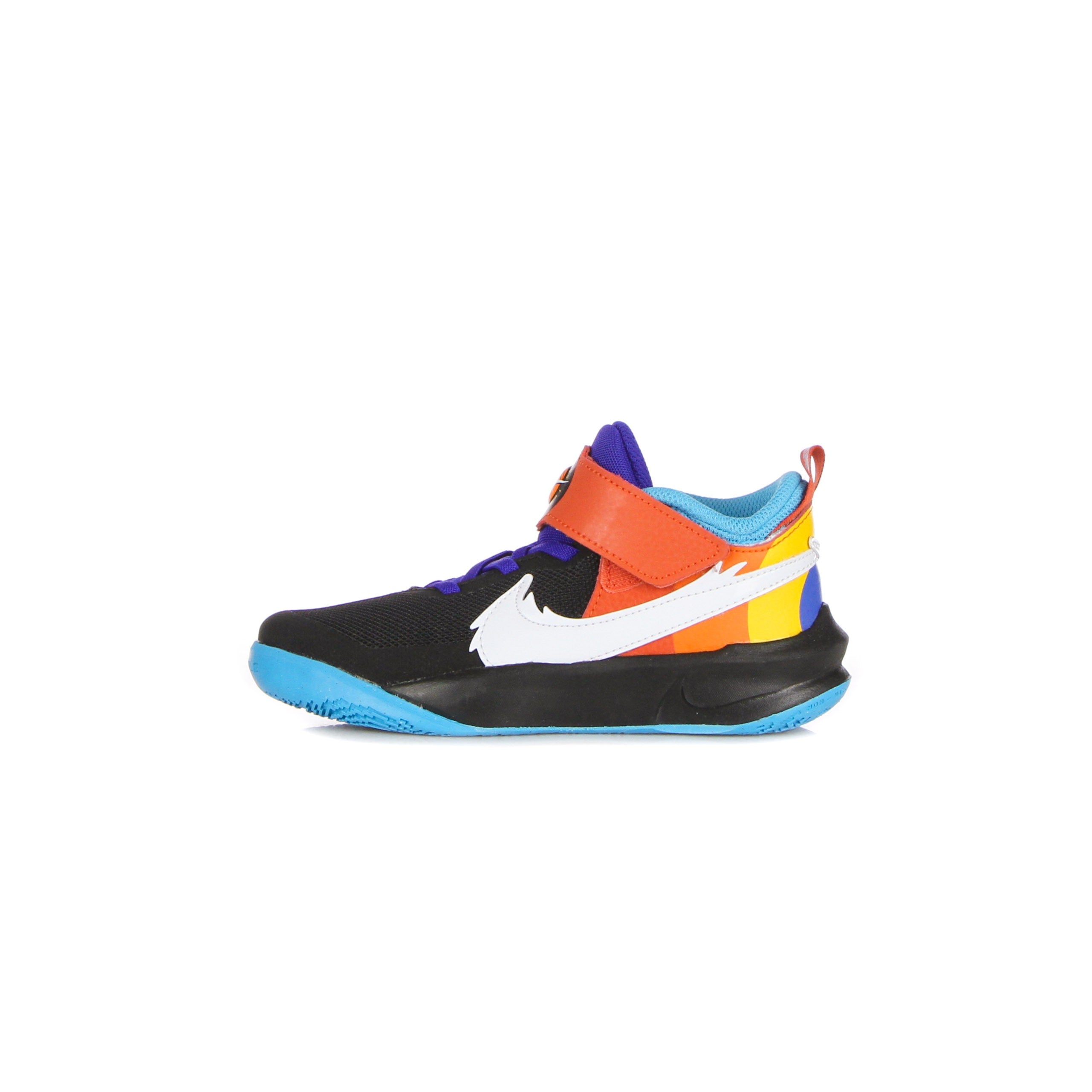 Low Shoe Child Team Hustle D 10 Se X Space Jam (ps) Black/white/hyper Royal/orange