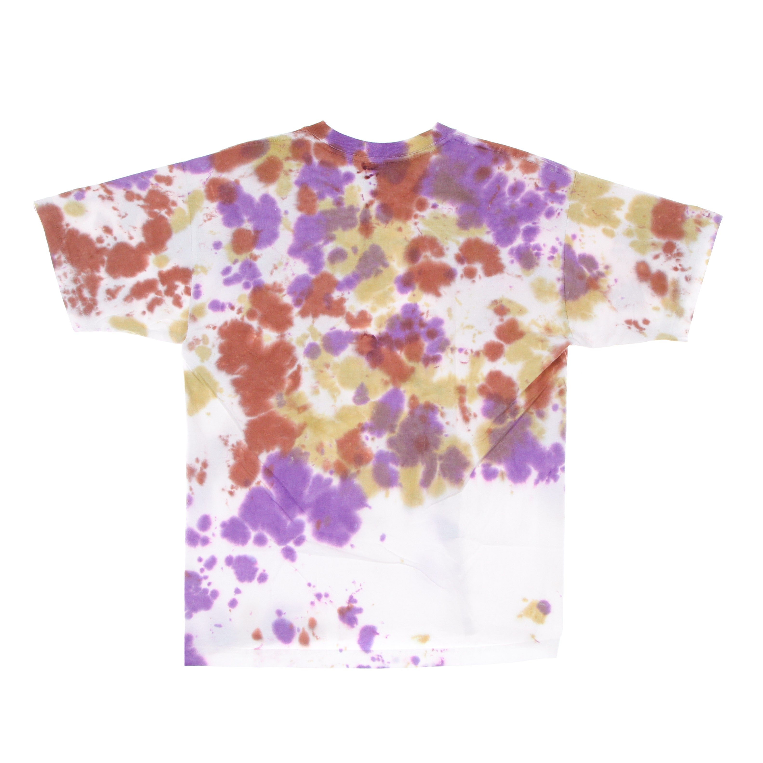 Men's T-Shirt Bold Heavyweight Blotch Tie Dye Tee Copper Coin Blotch