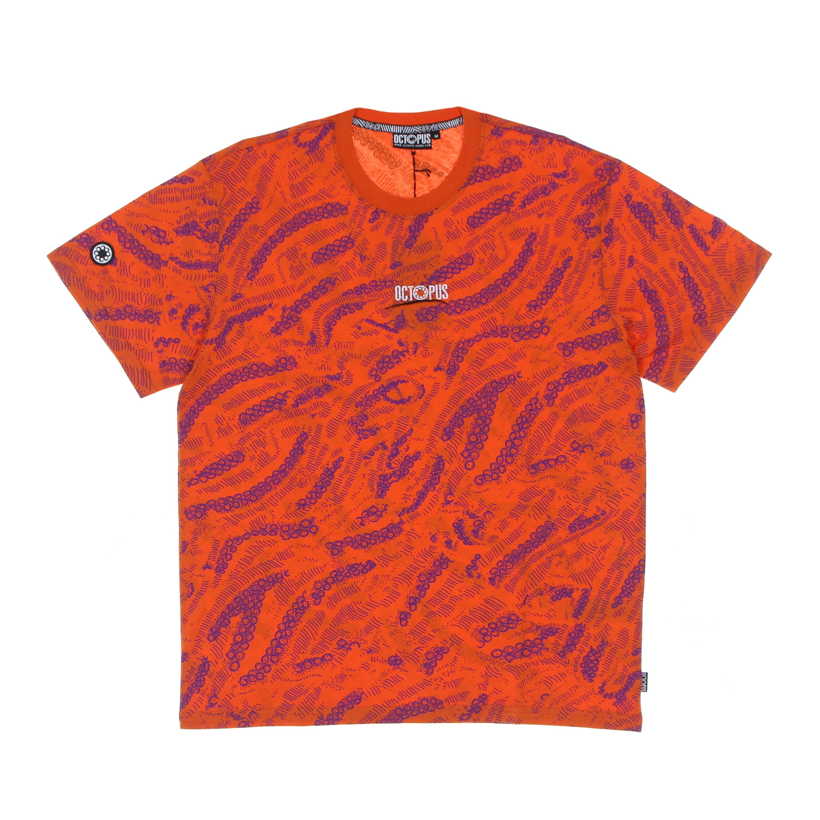 Octopus, Maglietta Uomo Sci-fi Tee, Orange