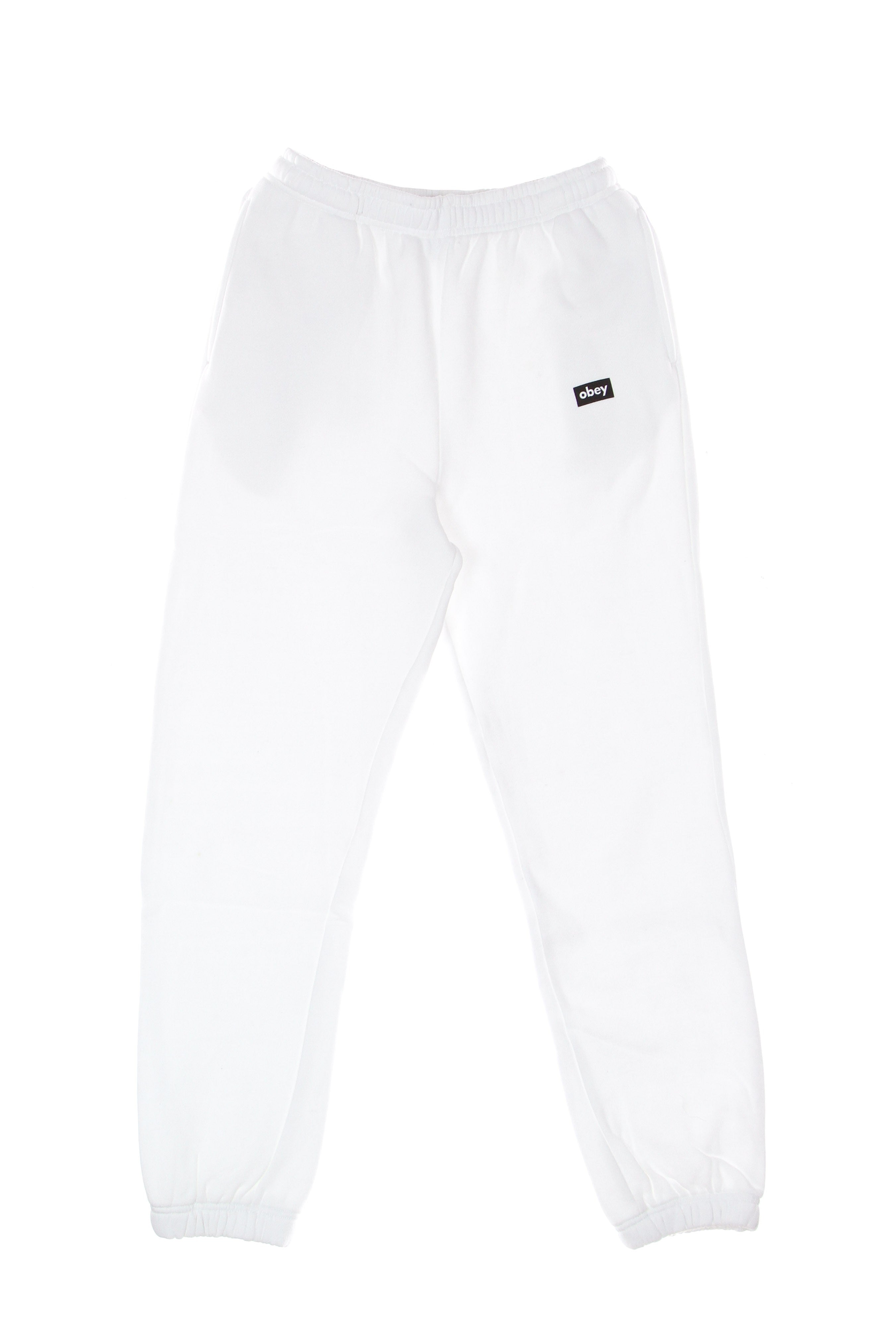 Obey, Pantalone Tuta Felpato Donna Tag Hook Up Set Sweatpant, White