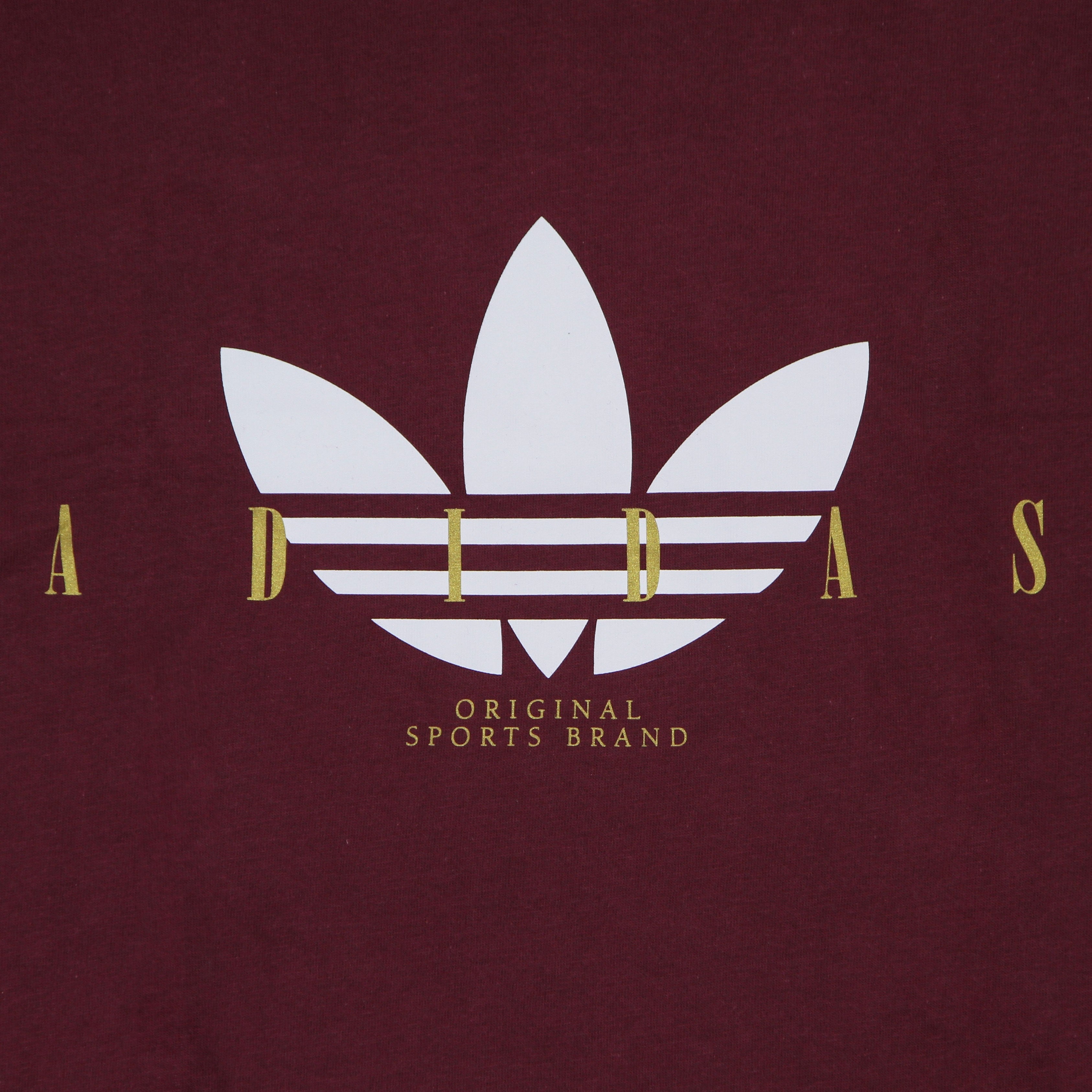 Adidas, Maglietta Uomo Trefoil Script Tee, 