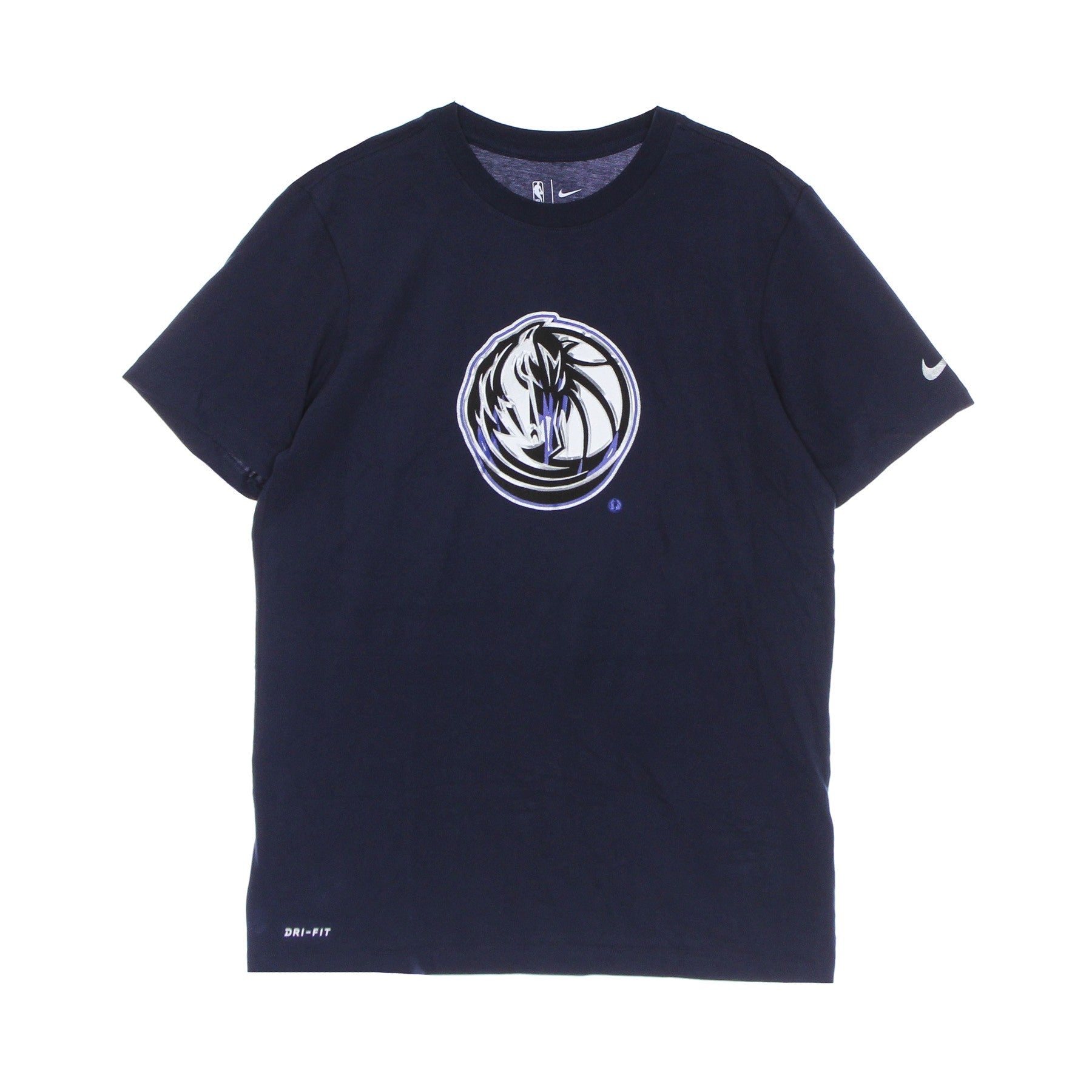 Nike Nba, Maglietta Uomo Dal M Nk Dry Tee Es Chrome Logo, College Navy