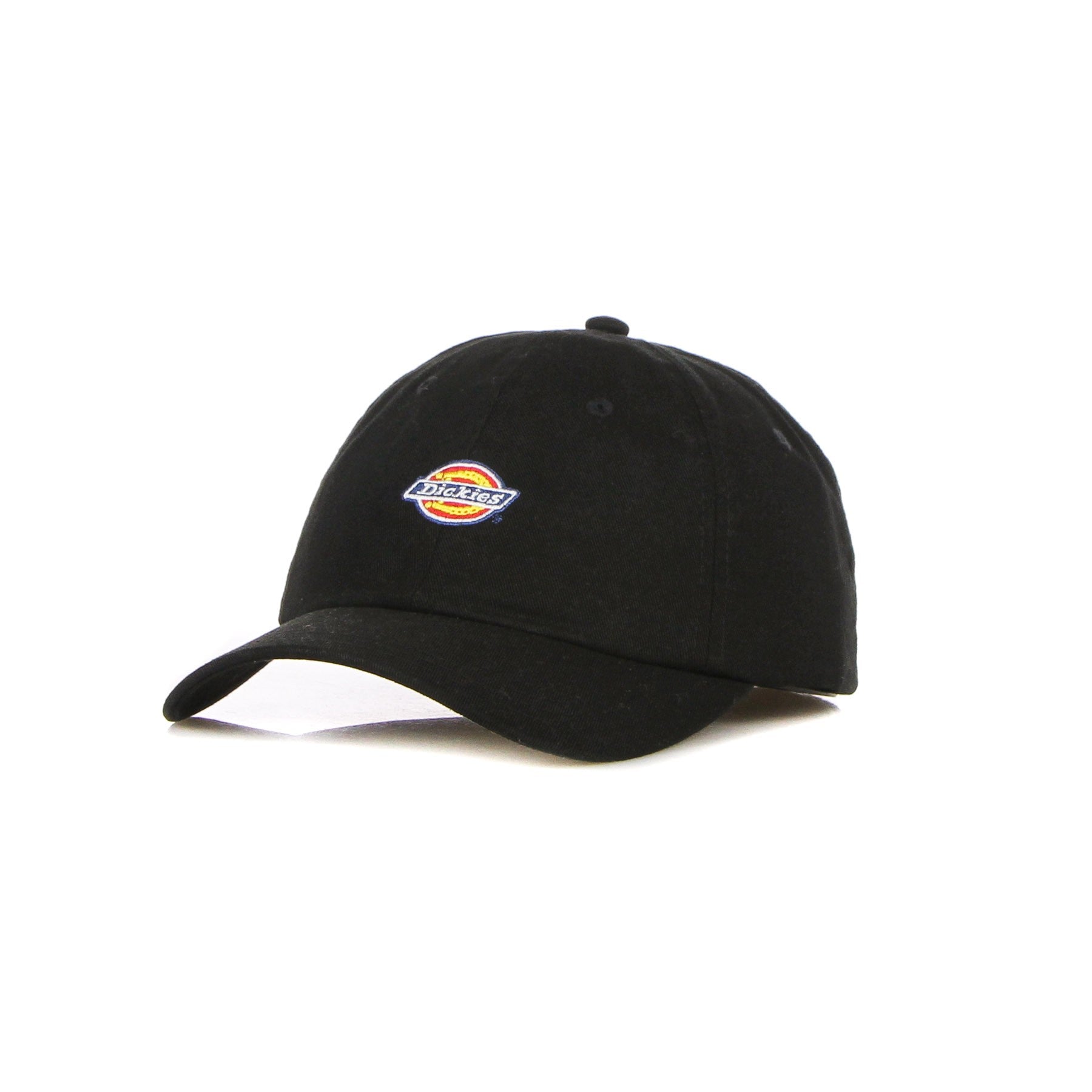 Dickies, Cappellino Visiera Curva Uomo Hardwick 6 Panel Logo Cap, Black