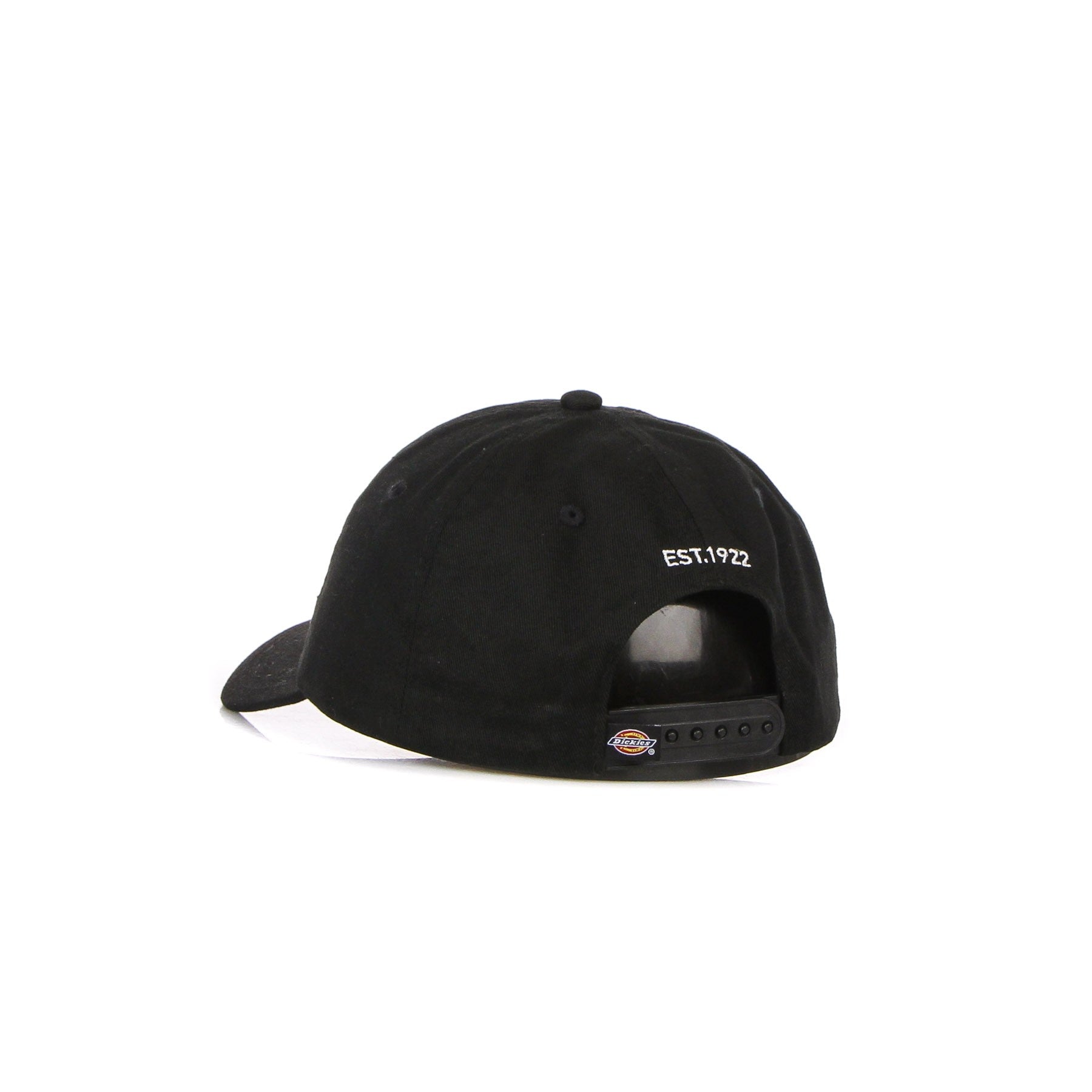 Dickies, Cappellino Visiera Curva Uomo Hardwick 6 Panel Logo Cap, Black