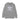 Adidas, Felpa Leggera Cappuccio Uomo Classic Adicolor Trefoil Hoodie, Medium Grey Heather/white