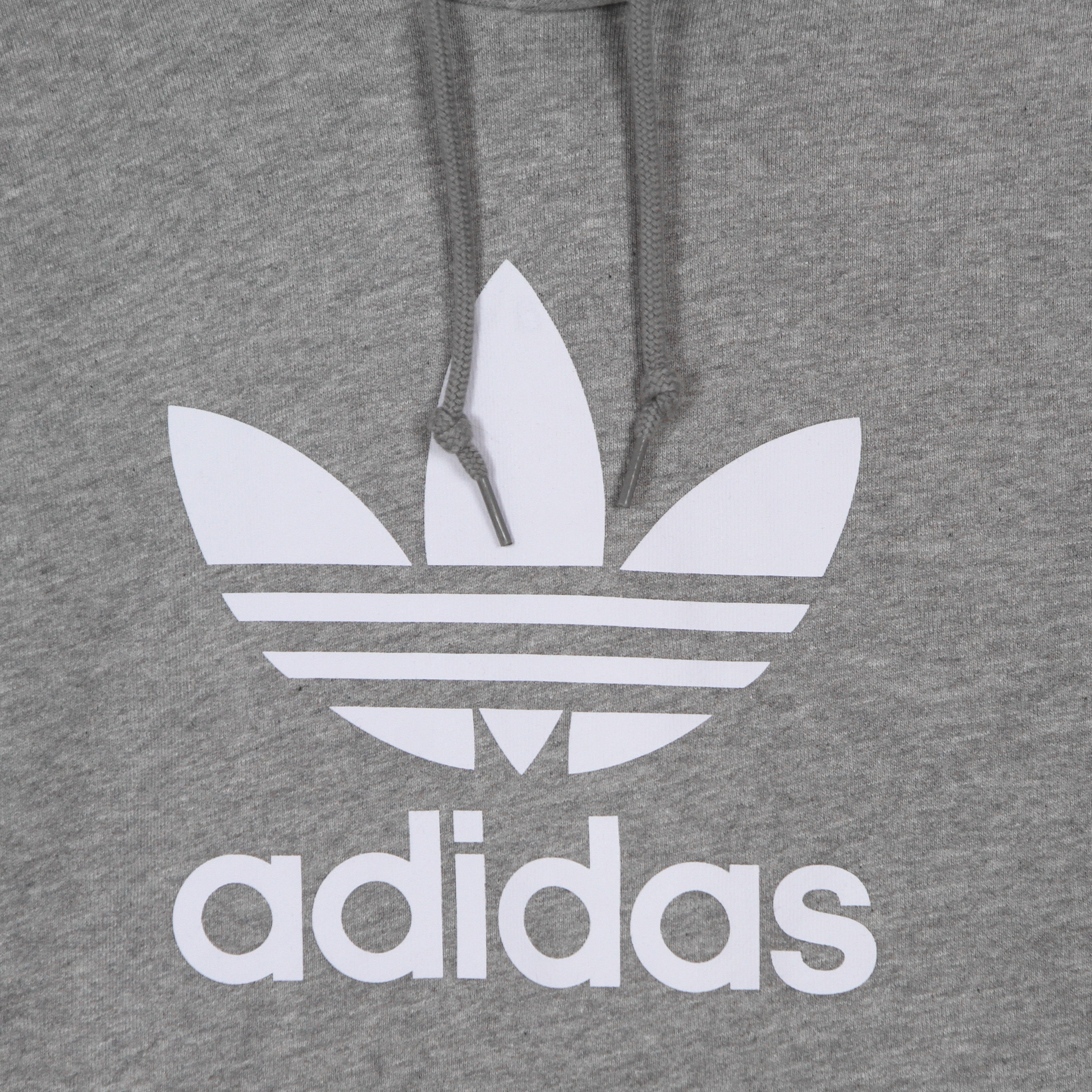 Adidas, Felpa Leggera Cappuccio Uomo Classic Adicolor Trefoil Hoodie, 