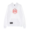 Dolly Noire, Felpa Cappuccio Uomo Logo Dlynr Hoodie, White