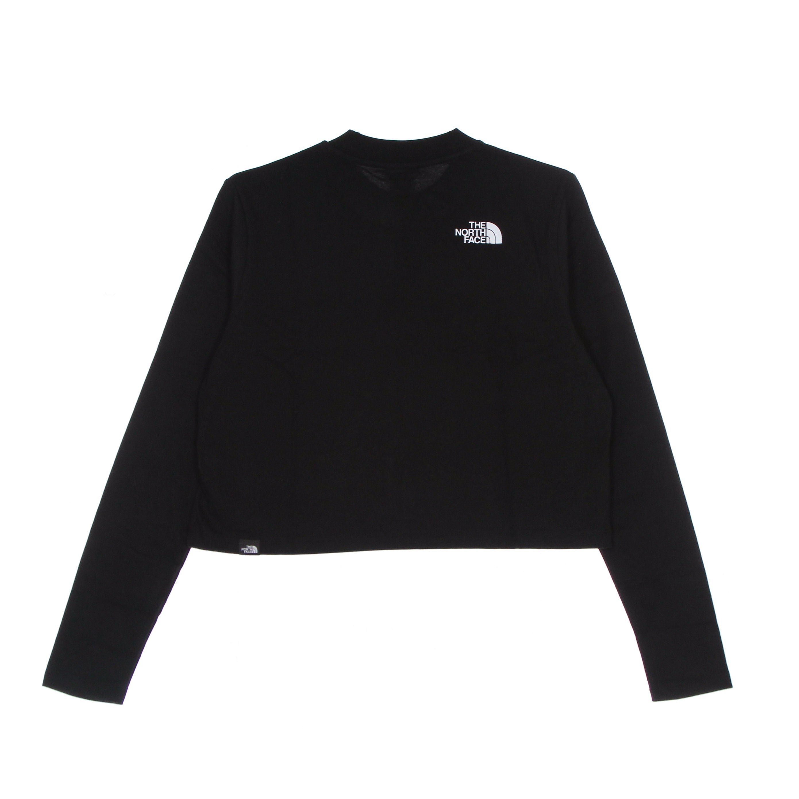 The North Face, Maglietta Manica Lunga Corta Donna L/s Crop Tee, 