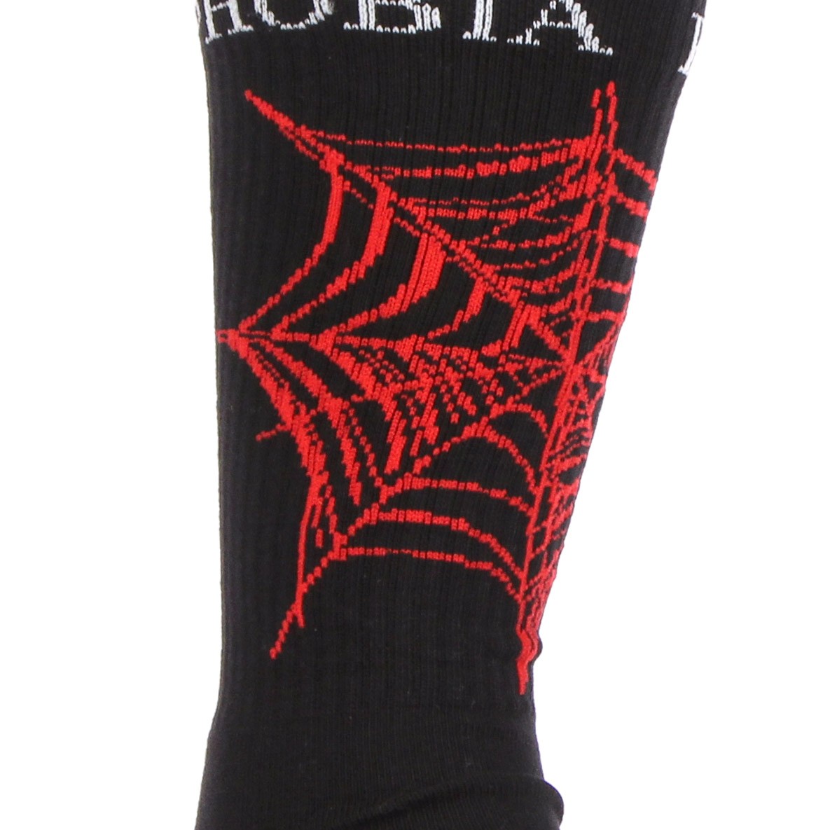 Medium Men's Sock Red Webcob Socks Black/red