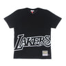 Mitchell & Ness, Maglietta Uomo Nba Big Face 3.0 Tee Hardwood Classics Loslak, Black