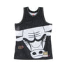 Mitchell & Ness, Canotta Tipo Basket Uomo Nba Big Face 3.0 Fashion Tank Hardwood Classics Chibul, Black