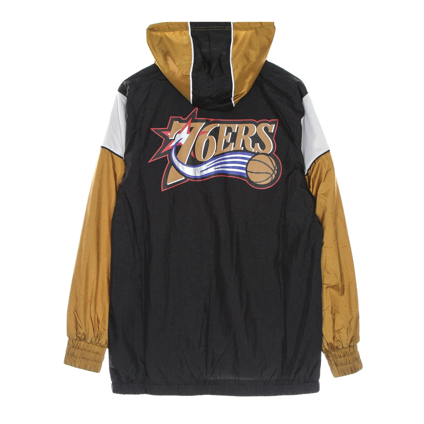 Mitchell & Ness, Giacca A Vento Infilabile Uomo Nba Highlight Reel Windbreaker Hardwood Classics Phi76e, 