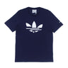 Adidas, Maglietta Uomo Adicolor Shattered Trefoil Tee, Night Sky/white