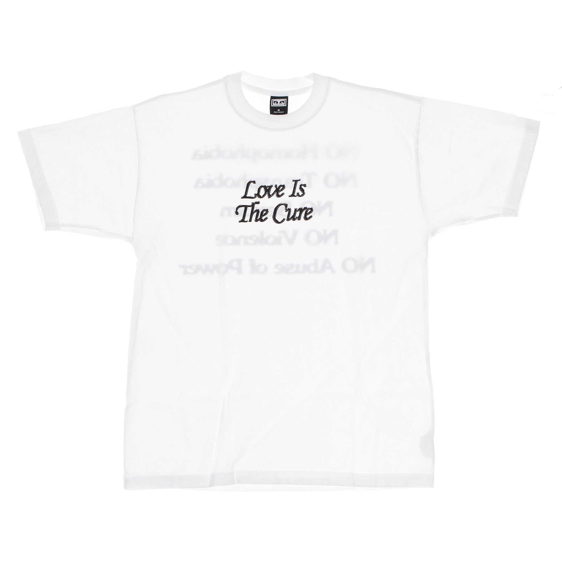 Men's T-Shirt Love Is the Cure 2 Heavyweight Tee White