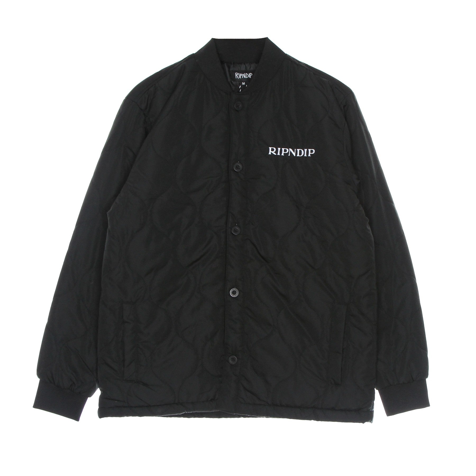 Ripndip, Giubbotto Uomo Nermboutins Quilted Bomber Jacket, Black