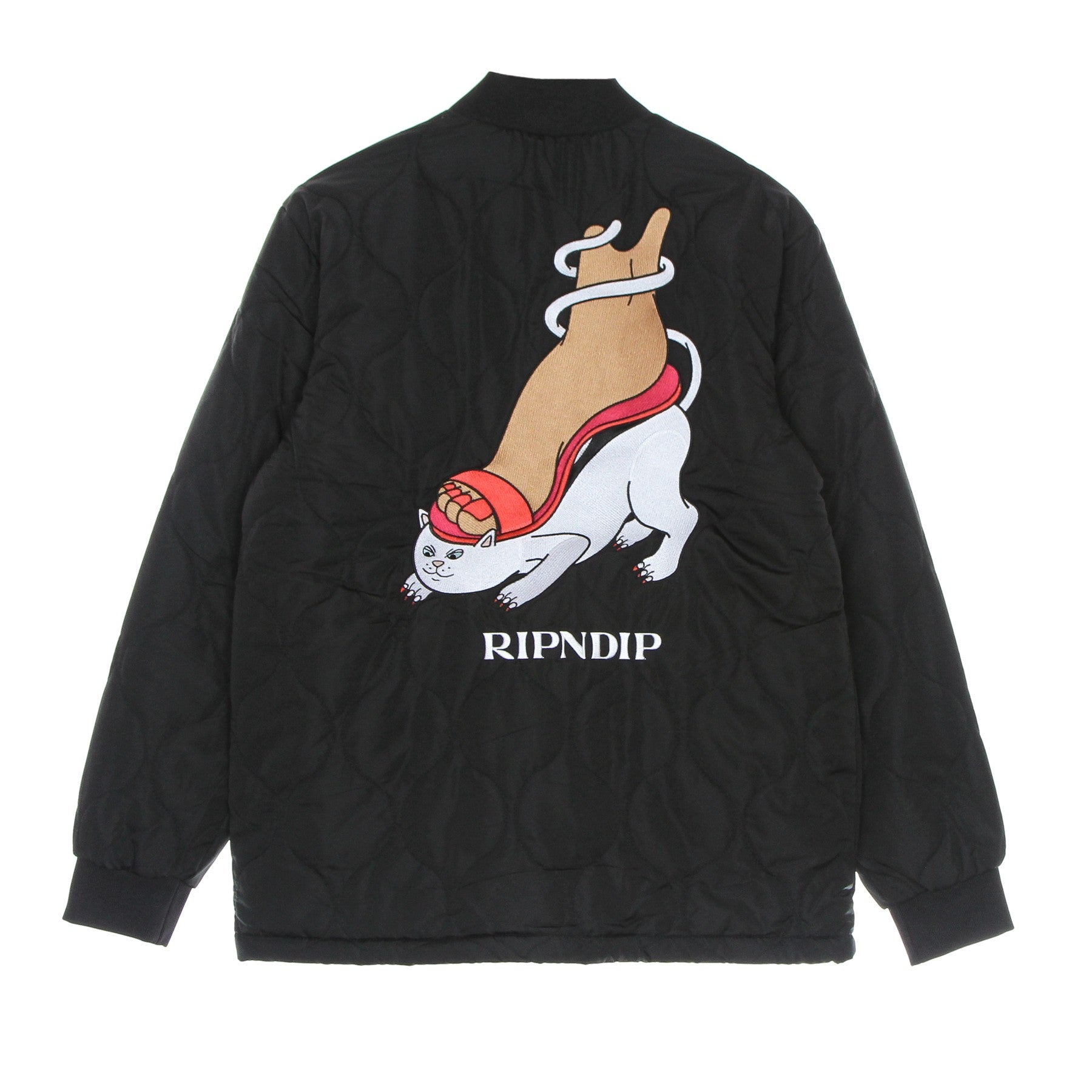 Ripndip, Giubbotto Uomo Nermboutins Quilted Bomber Jacket, 