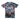 Ripndip, Maglietta Uomo Far Far Away Tee, Black/pink/blue Spiral Dye