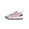 Nike, Scarpa Bassa Uomo Air Max Genome, Pure Platinum/white/bright Crimson/black