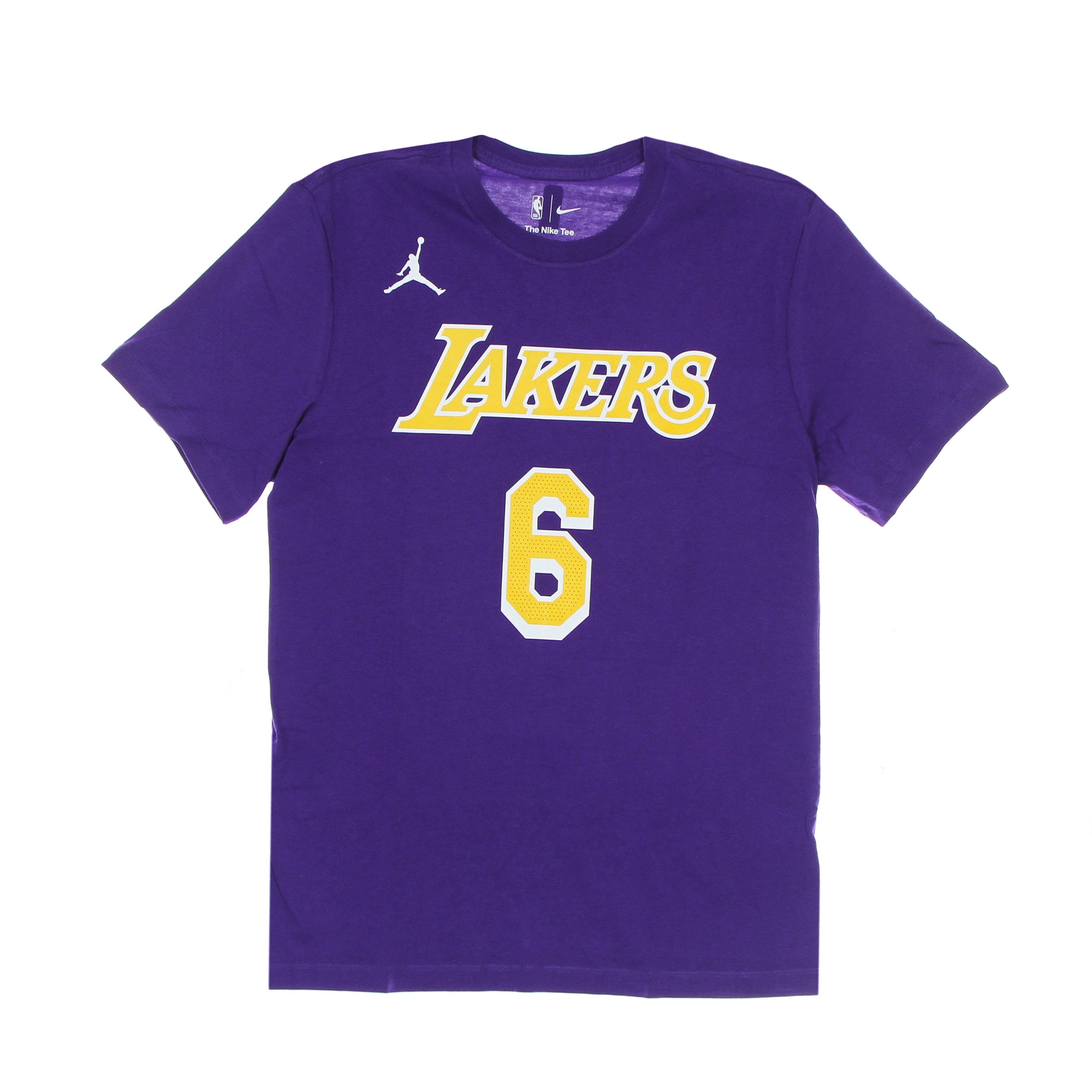 Nike Nba, Maglietta Uomo Nba Tee Essential Statement No 6 Lebron James Loslak, Court Purple