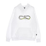 Propaganda, Felpa Cappuccio Uomo Scarful Hoodie, White