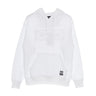 Propaganda, Felpa Cappuccio Uomo Label Hoodie, White