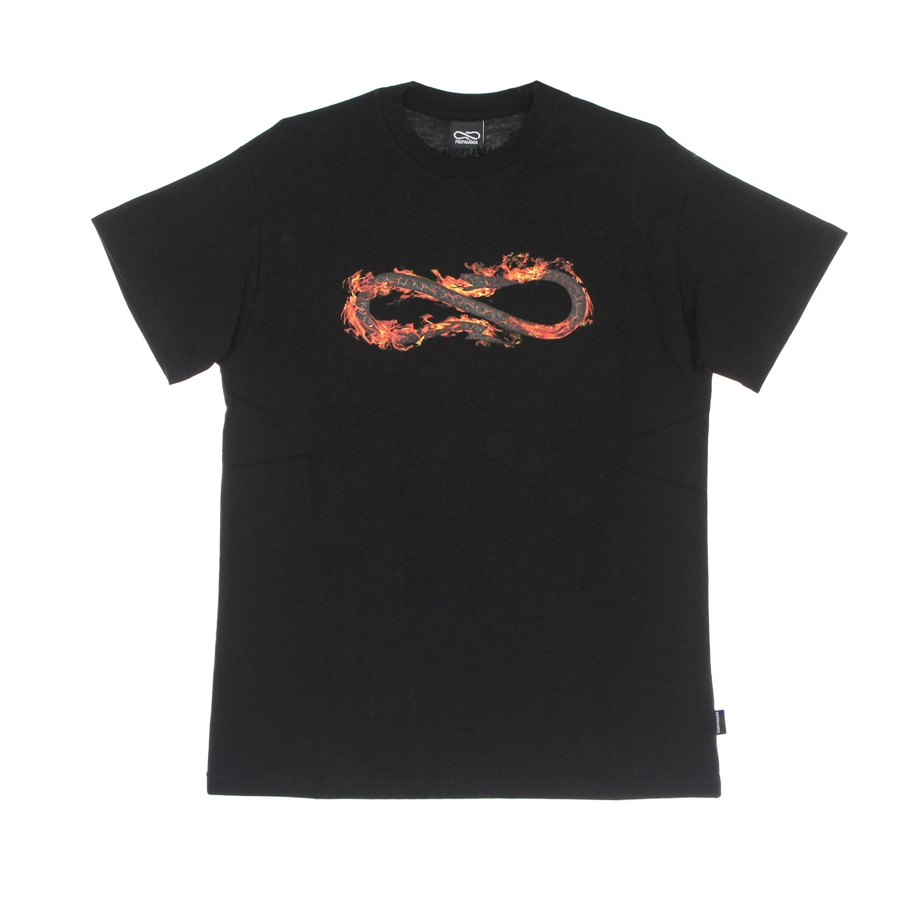 Men's T-Shirt Logo Fire Tee Black