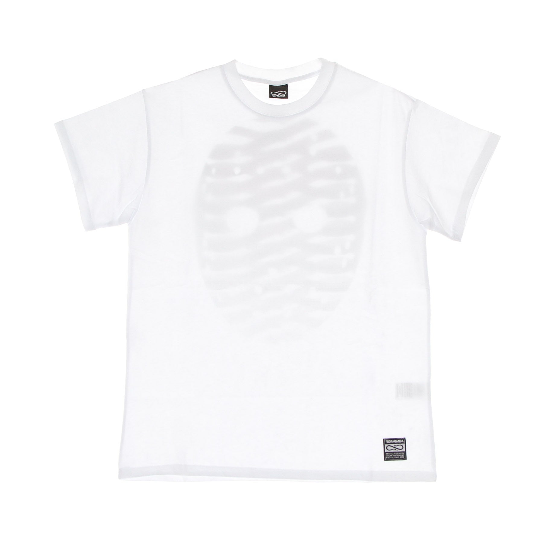 Men's Ribs Icon Mask Tee White T-Shirt