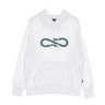 Propaganda, Felpa Cappuccio Uomo Logo Water Hoodie, White