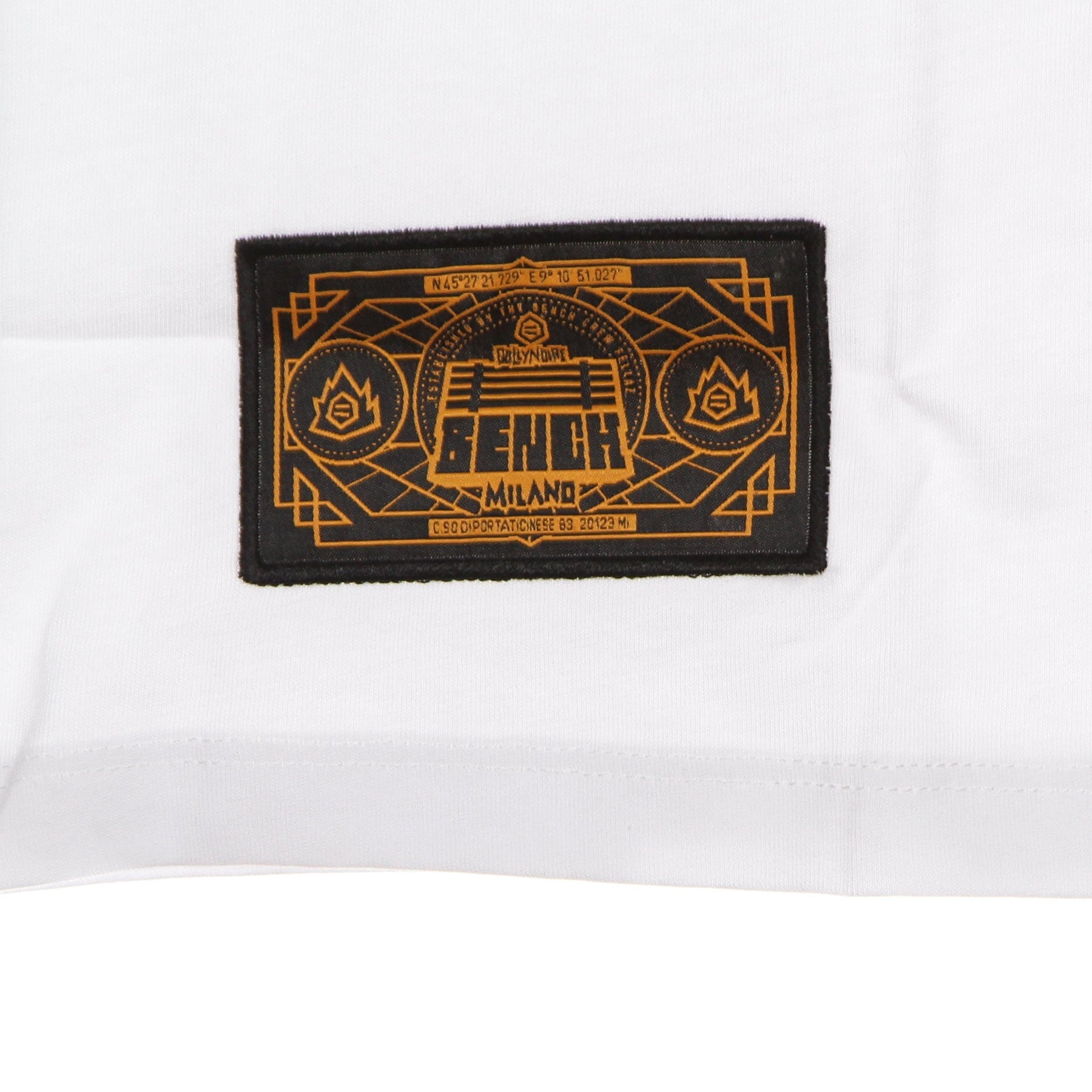 Bench Men's T-Shirt Inverted Duomo Tee White/grey